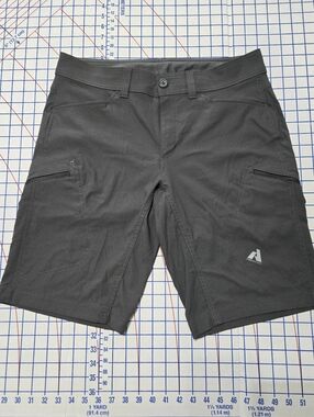 Eddie Bauer Men's Guide Pro Charcoal Gray Cargo Shorts